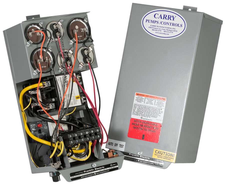 1 Phase Control Panels | Carry Pumps, Inc.